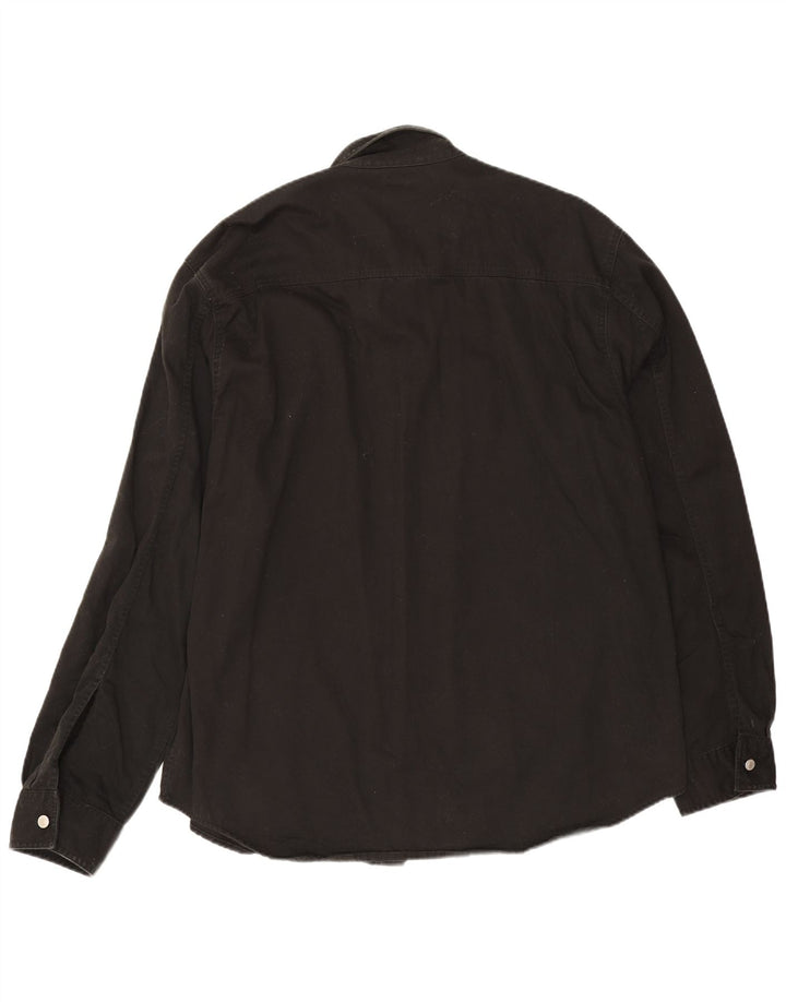 Levi's Herrenhemd 2XL aus schwarzer Baumwolle