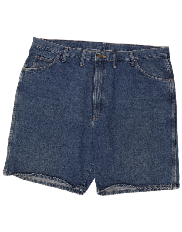 Wrangler Herren Jeansshorts W44 2XL Blaue Baumwolle