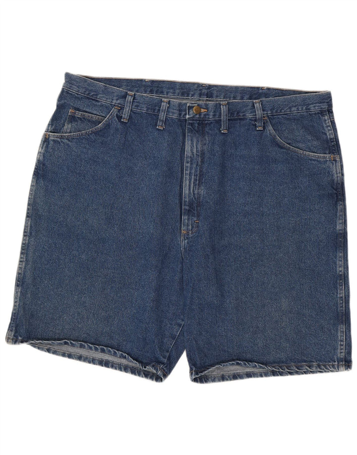 Wrangler Herren Jeansshorts W44 2XL Blaue Baumwolle