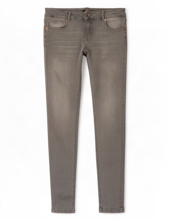 Massimo Dutti Damen Skinny Jeans EU 38 Medium W28 L29 Grau