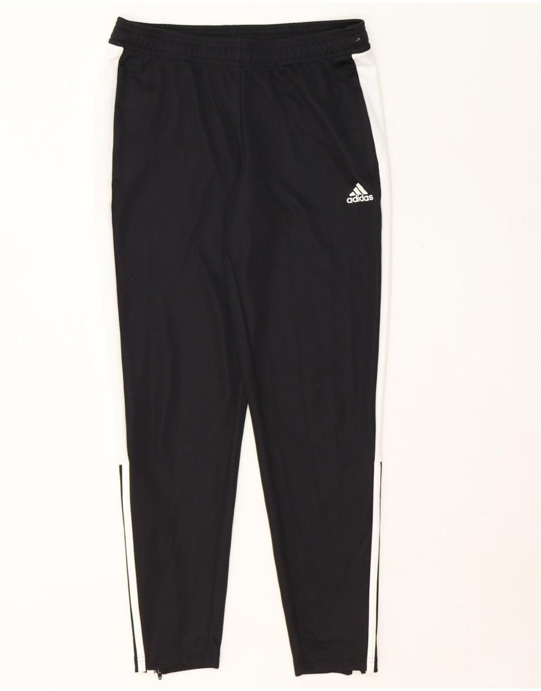 ADIDAS Womens Tracksuit Trousers UK 12/14 Medium  Black Polyester Vintage Adidas and Second-Hand Adidas from Messina Hembry 