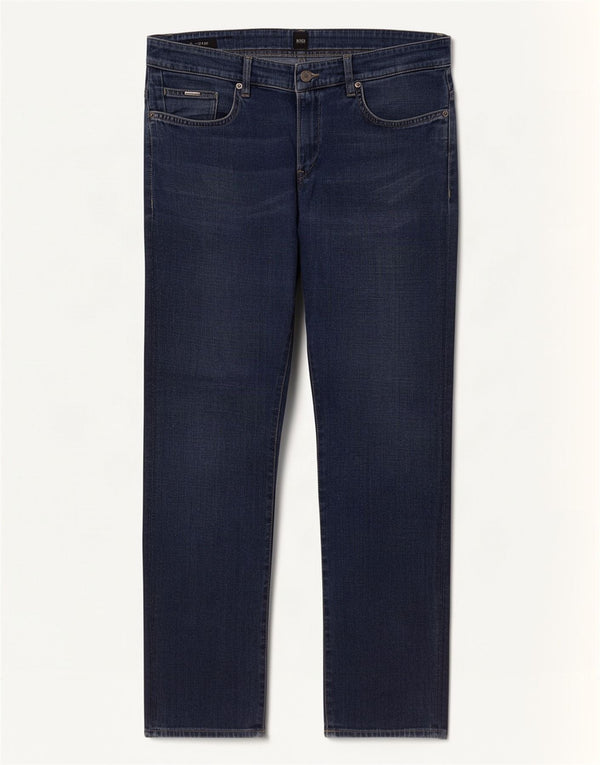 Hugo Boss Herren Candiani Slim Jeans W34 L30 Marineblau Baumwolle