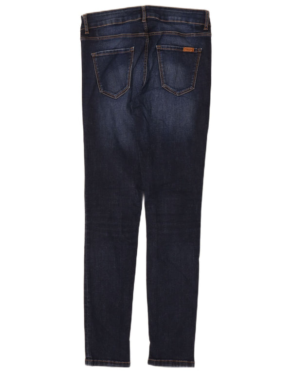 Massimo Dutti Damen Skinny Jeans EU 36 XS W26 L28 Marineblau