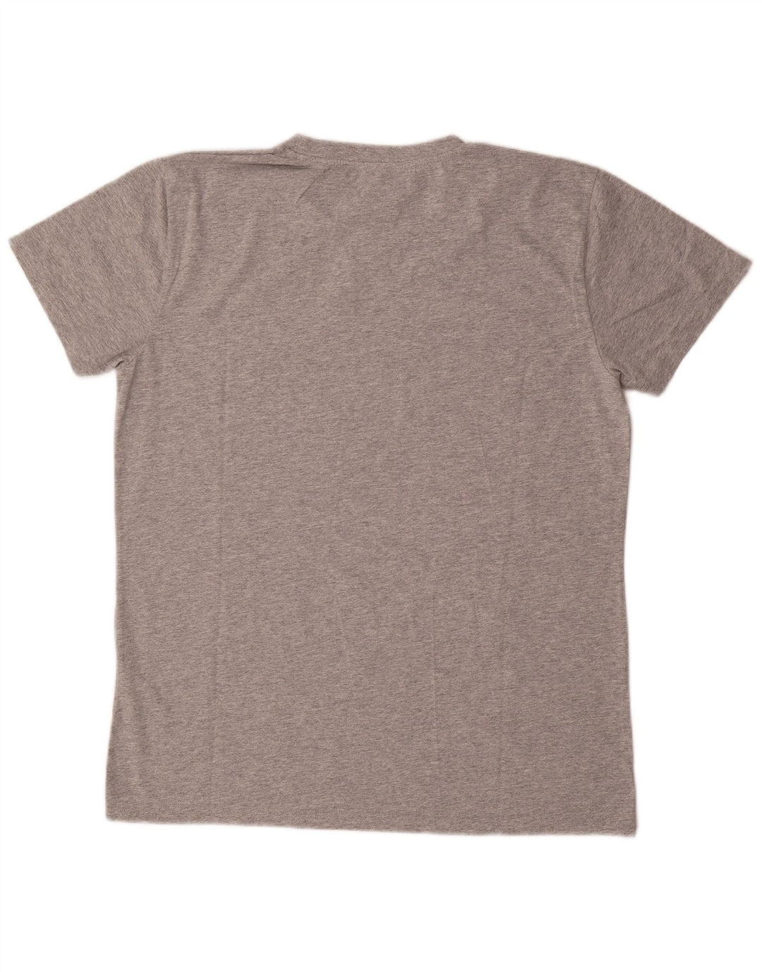 Asics Herren-T-Shirt mit Grafik, groß, grau meliert, Baumwolle