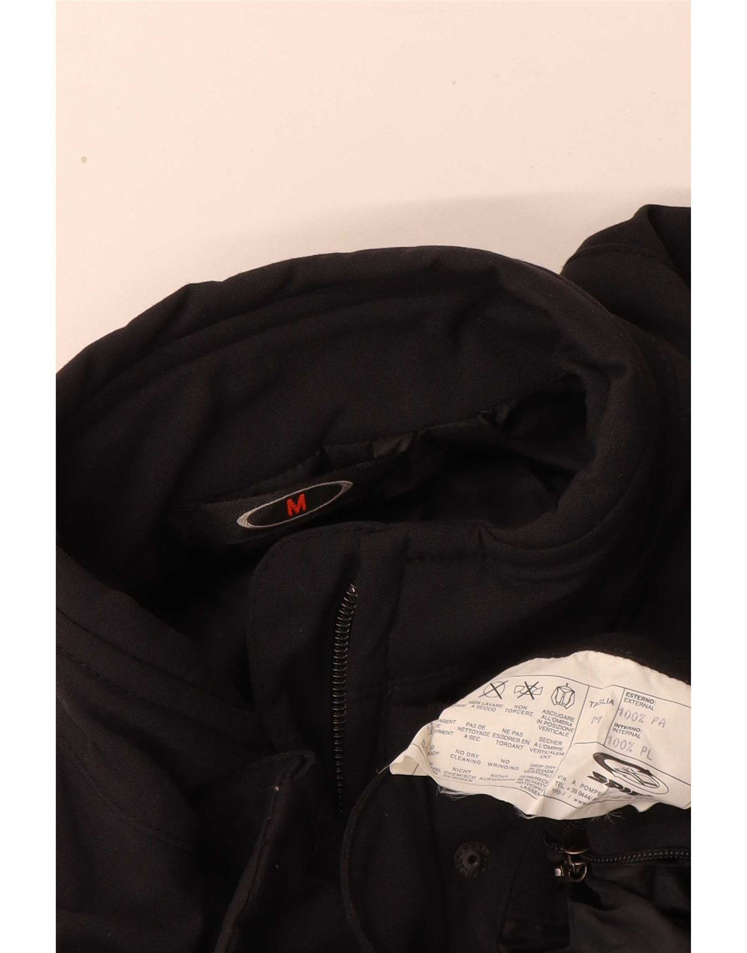 Spidi Damen Motorstyle Racer Jacke UK 14 Medium Schwarz Polyamid