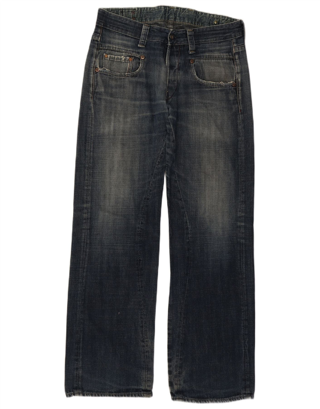 G-STAR Herren Bootcut Jeans W32 L34 Blaue Baumwolle
