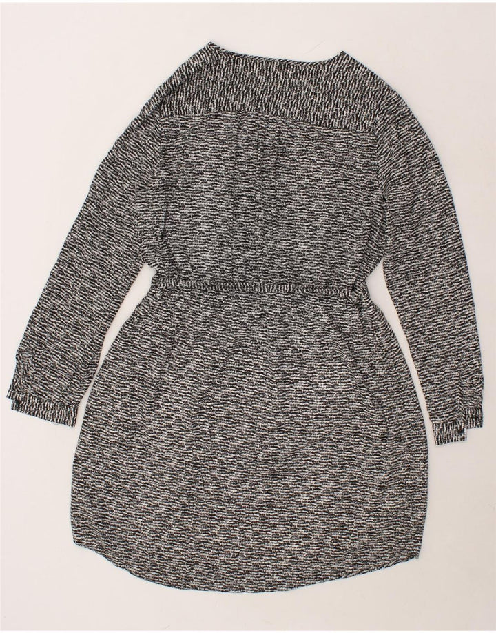 MOSSIMO Womens Long Sleeve A-Line Dress UK 18 XL Grey Polyester Vintage Mossimo and Second-Hand Mossimo from Messina Hembry 