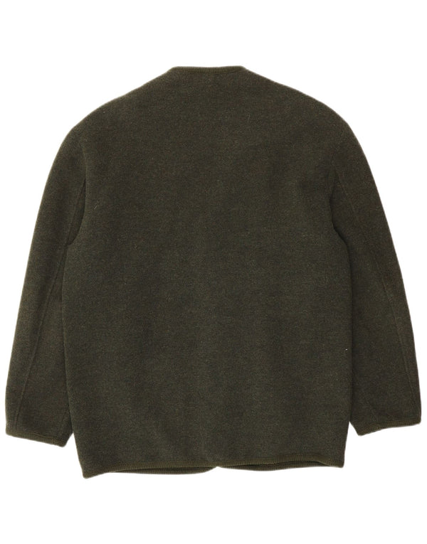Pierre Cardin Herren-Blazer mit 3 Knöpfen, IT 56 3XL, grüne Wolle, Sport