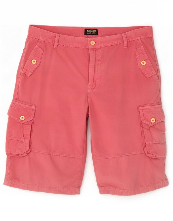 G Star Herren Cargoshorts W38 XL Pink