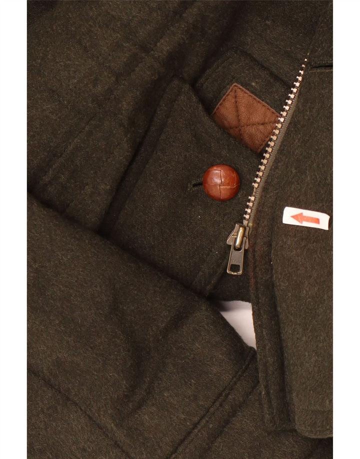 LODENFREY Herren Utility Jacke IT 50 Große grüne Wolle