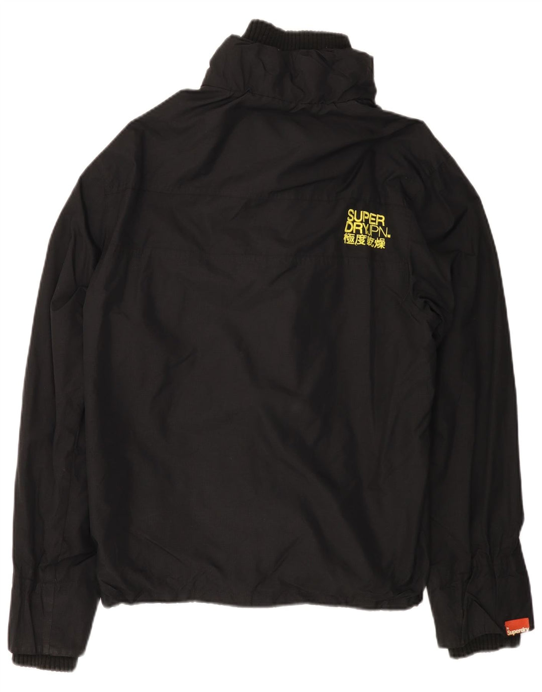 SUPERDRY Damen The Windcheater Windjacke UK 18 XL Schwarz Nylon