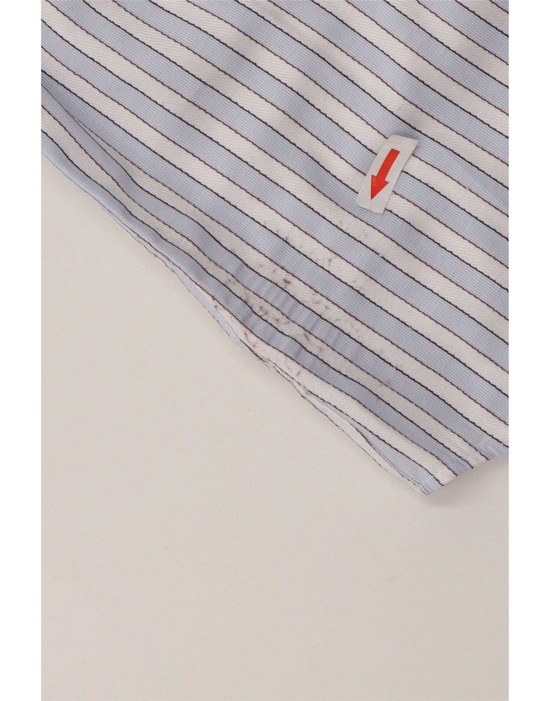 Harmont & Blaine Herren-Hemd mit normaler Passform, mittelblau gestreift, Lammwolle