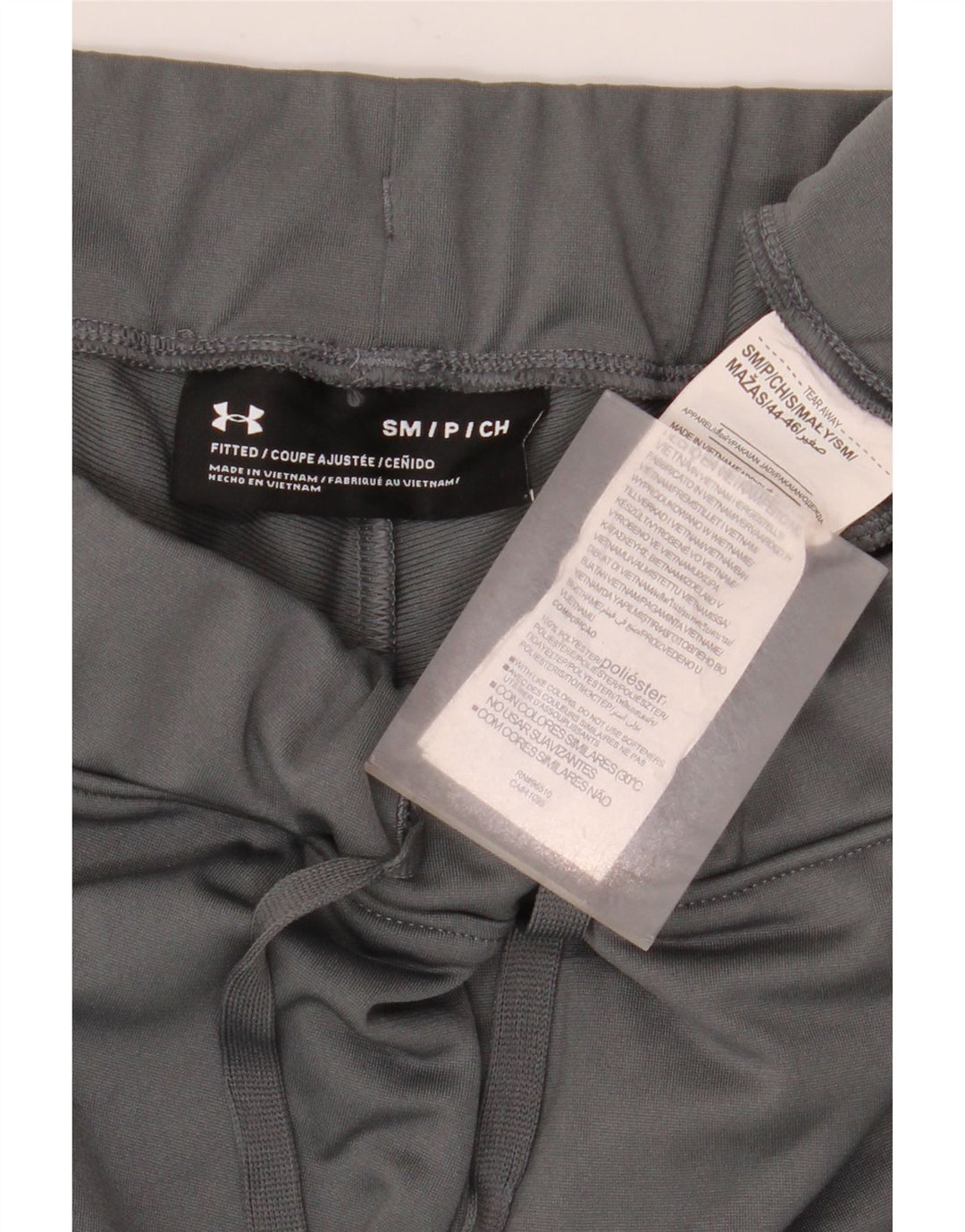 Under Armour Herren-Trainingshose, gerade, Größe S, Grau, Farbblock