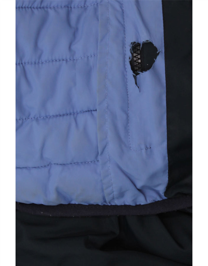 PEPE Jeans Herren-Jacke mit Kapuze, gepolstert, UK 38, mittelmarineblau, Polyester