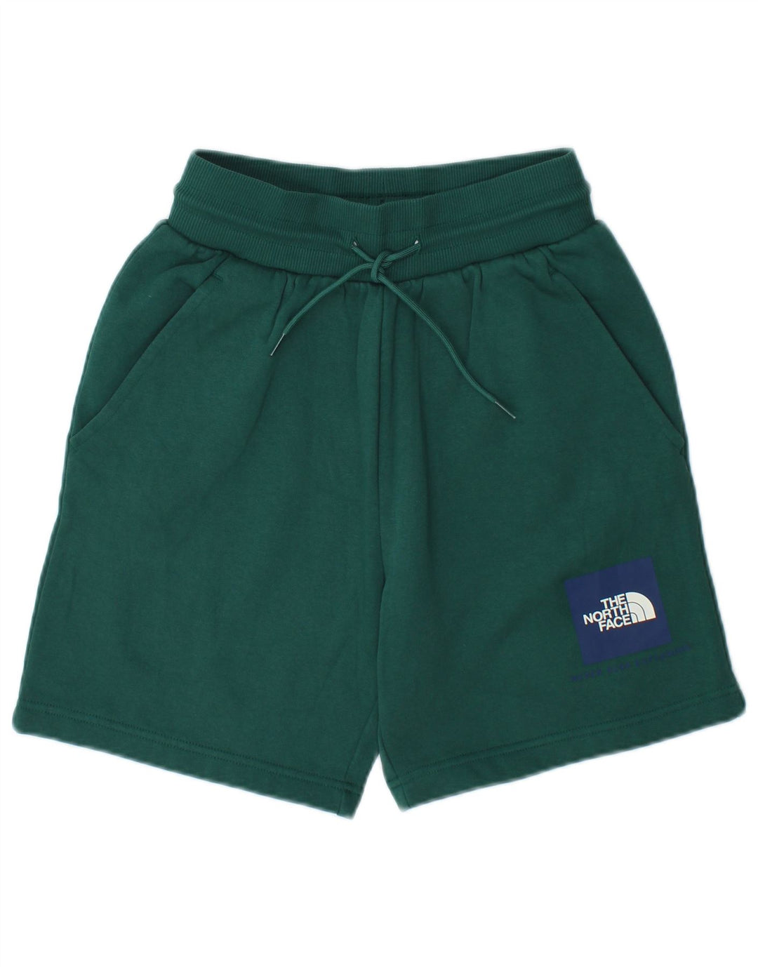 THE NORTH FACE Herren Sportshorts XS Grüne Baumwolle