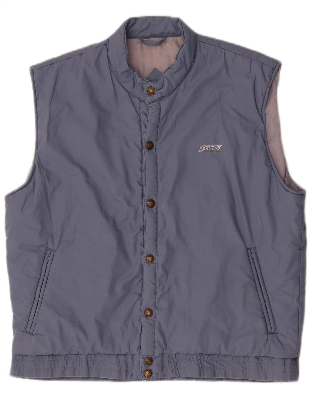 Aigle Herren Weste UK 38 Mittelblau
