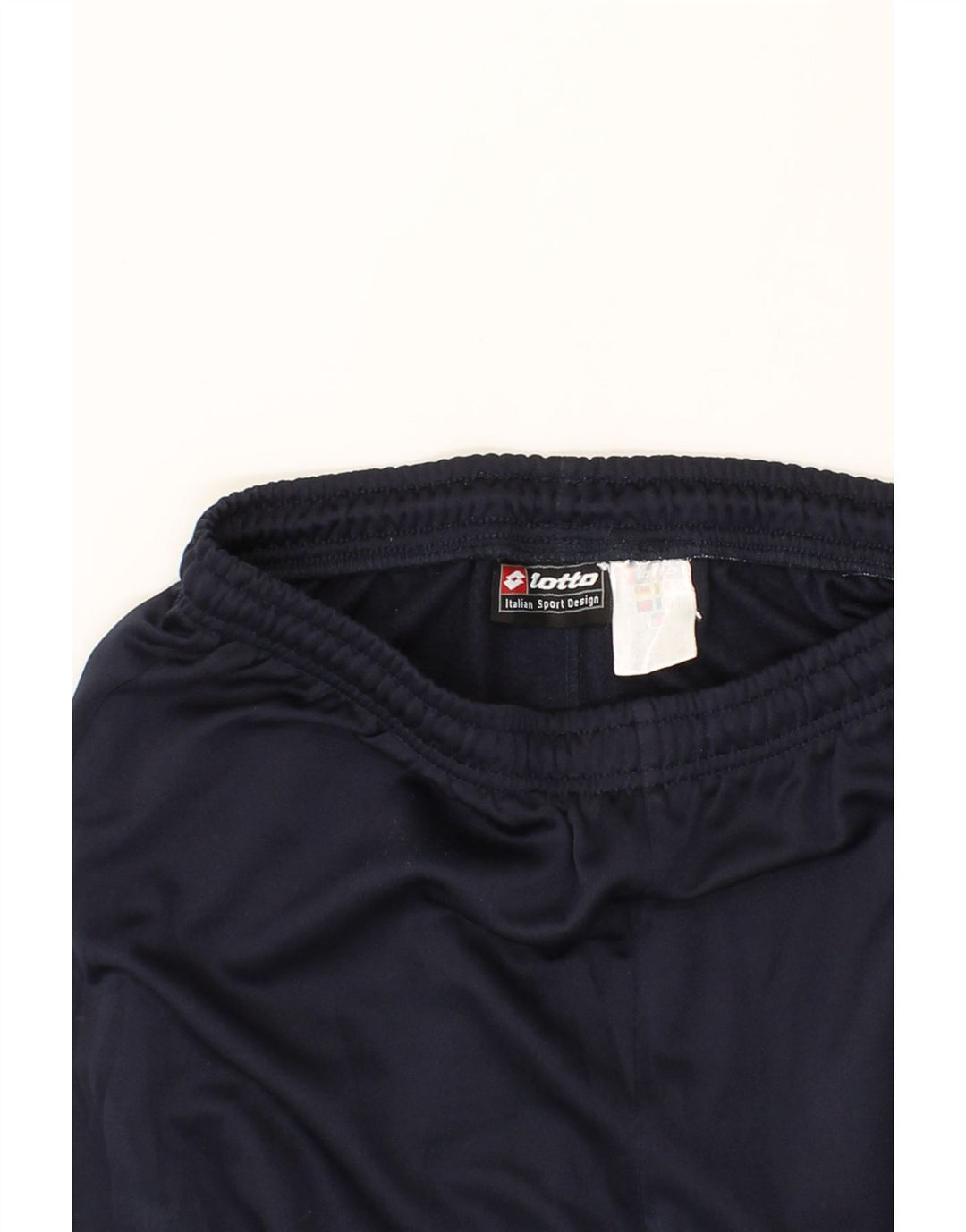 LOTTO Mens Tracksuit Trousers Joggers UK 40/42 Medium  Navy Blue Polyester Vintage Lotto and Second-Hand Lotto from Messina Hembry 