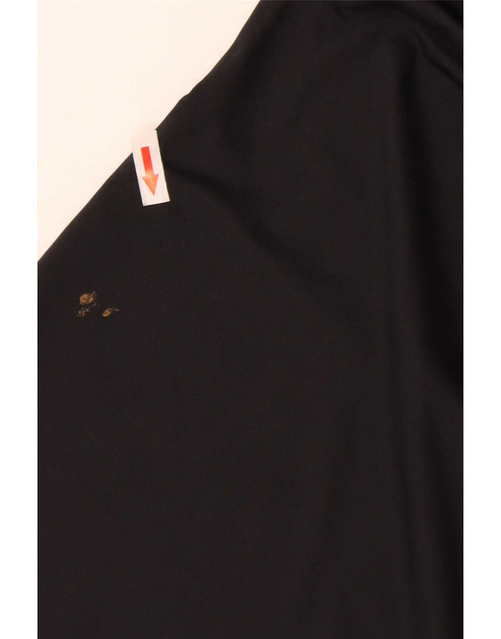 Dkny Herren Golf-Poloshirt, groß, schwarz, Polyester