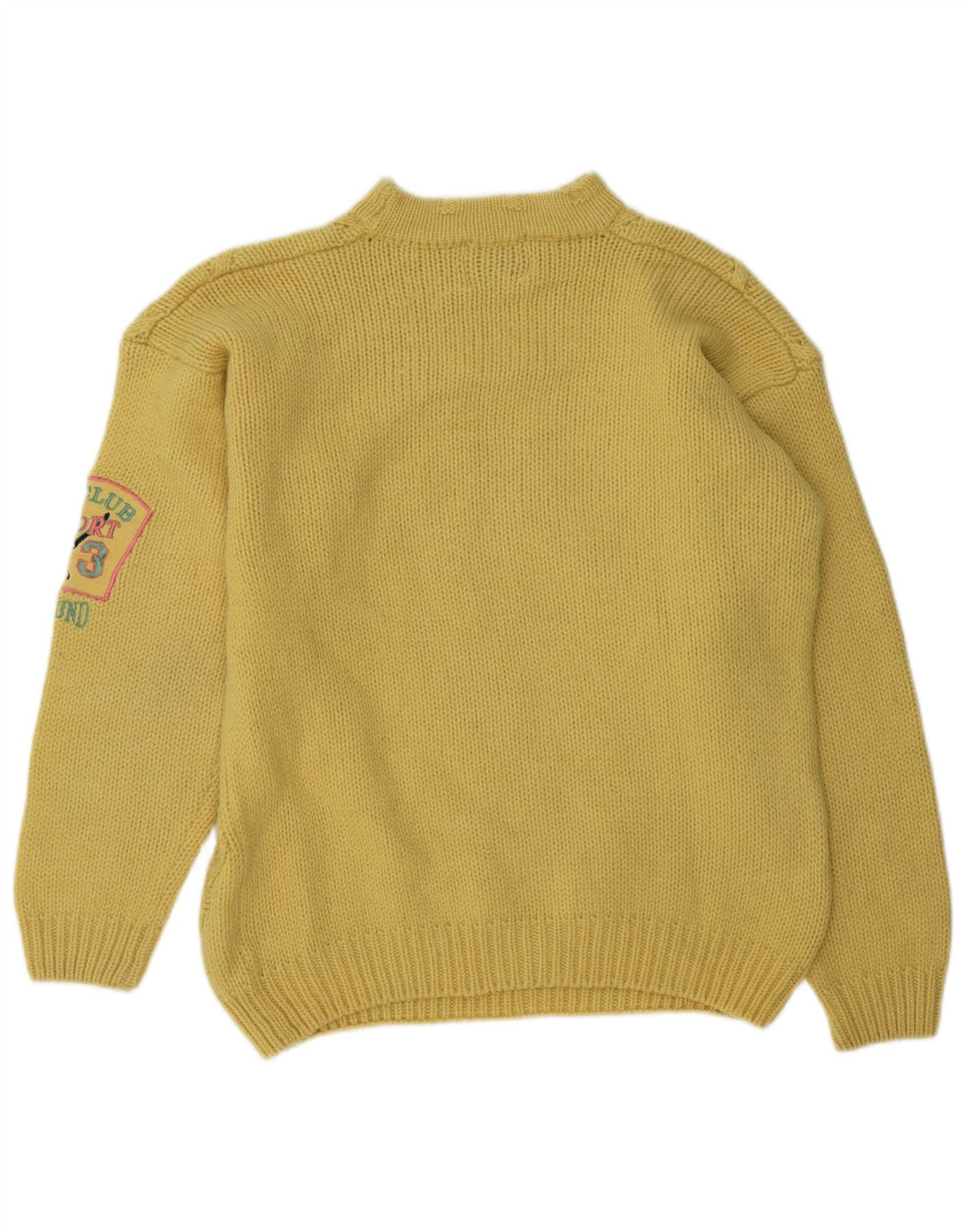 Foxhound Herren-Pullover mit Rollkragen, mittelgelb, Wolle