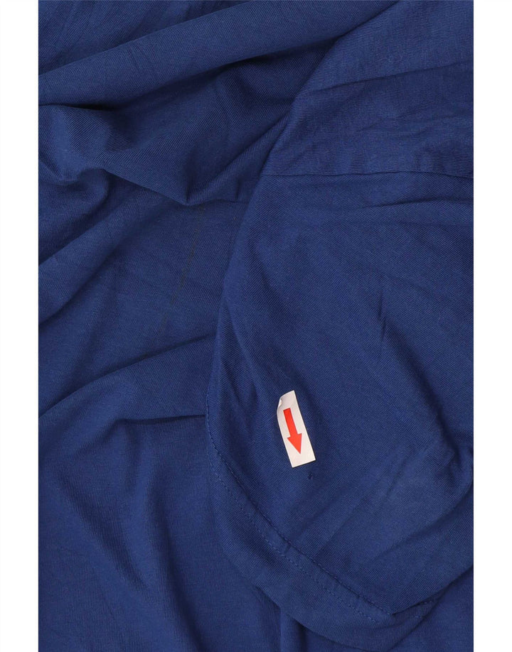 Hurley Herren-T-Shirt mit Grafik, Größe L, aus blauer Baumwolle