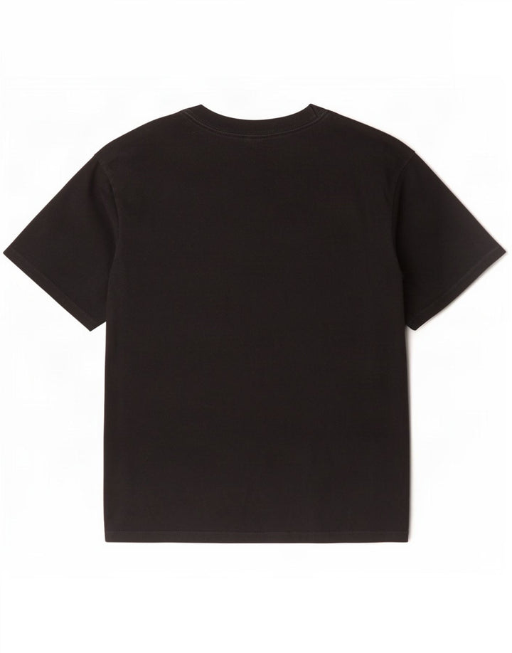 Adidas Herren T-Shirt Top Small Schwarz Nadelstreifen Baumwolle