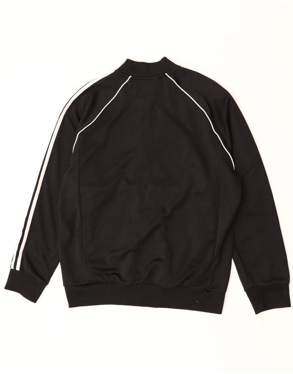 Adidas Herren Trainingsanzug Top Jacke XL Schwarz Polyester