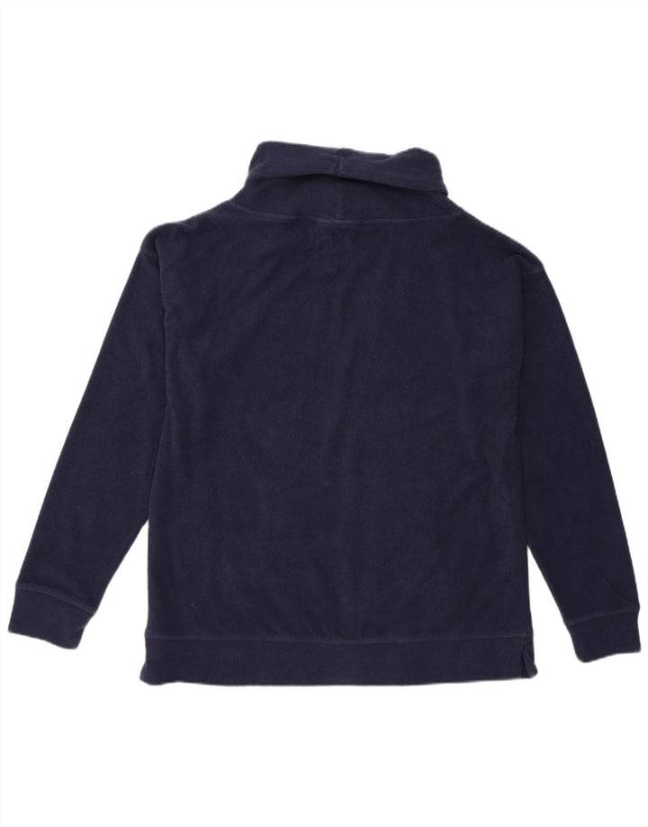 Fat Face Damen-Sweatshirt mit entspannter Passform, Gr. 14, mittleres Marineblau