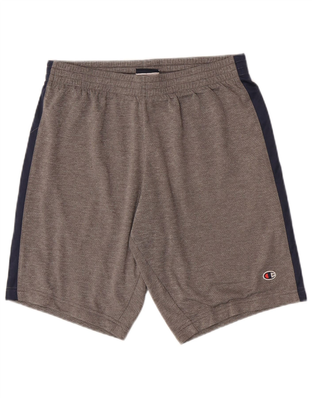 Champion Herren-Sportshorts, klein, graues Colourblock-Polyester