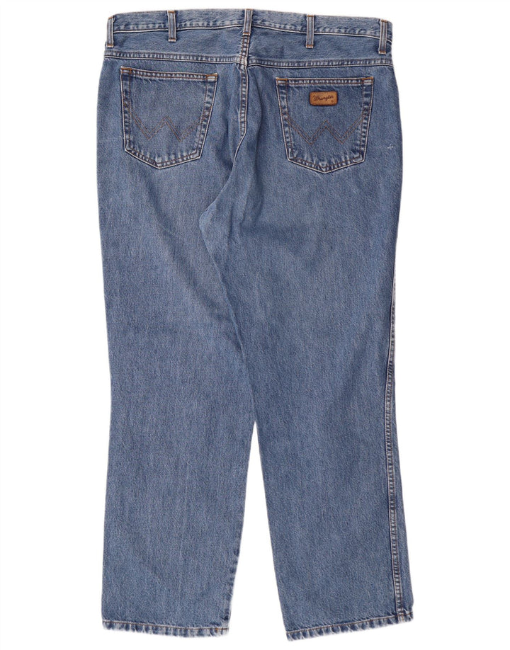 WRANGLER Herren Straight Jeans W38 L30 Blau