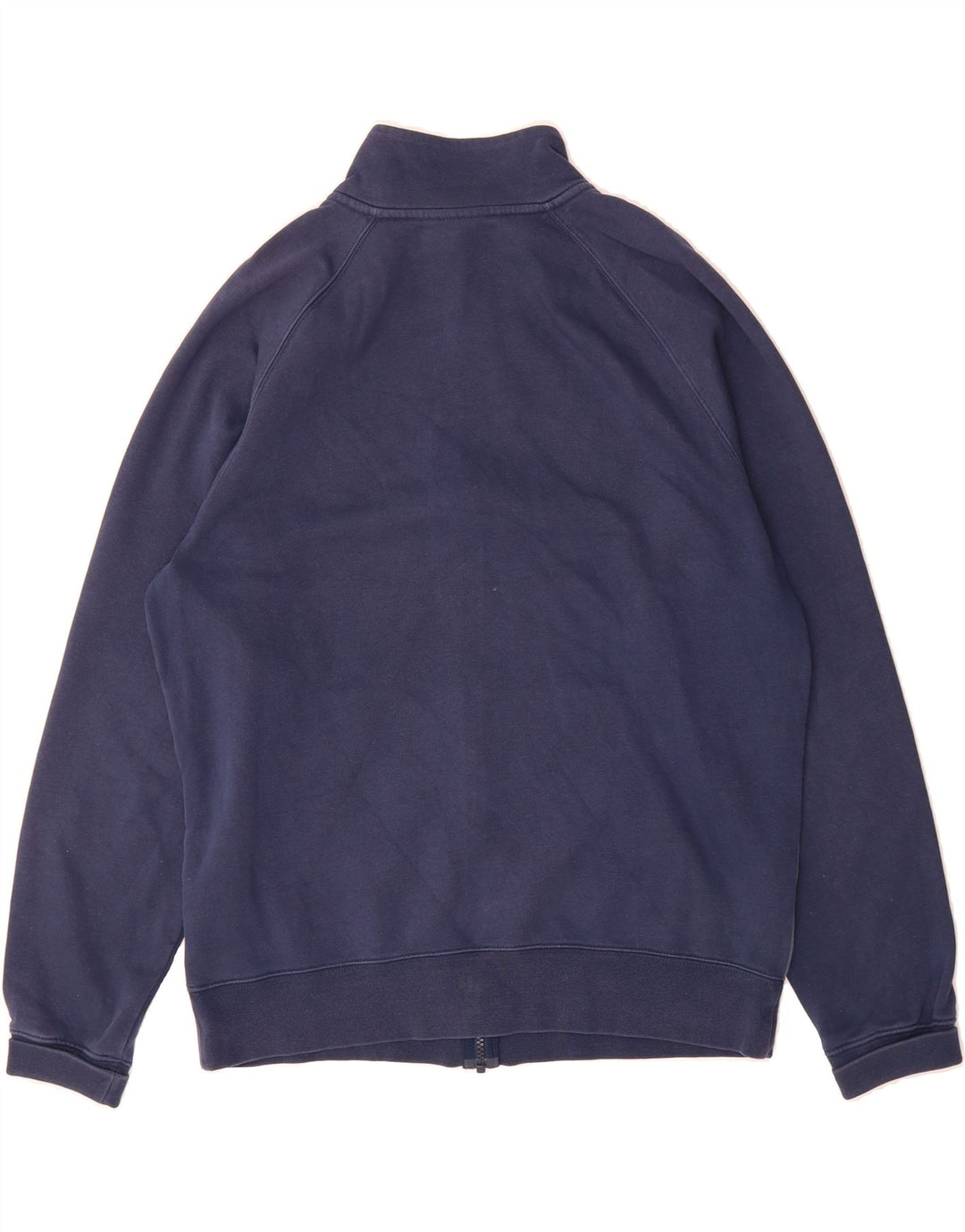 NIKE Mens Tracksuit Top Jacket Medium Navy Blue Colourblock Cotton Vintage Nike and Second-Hand Nike from Messina Hembry 
