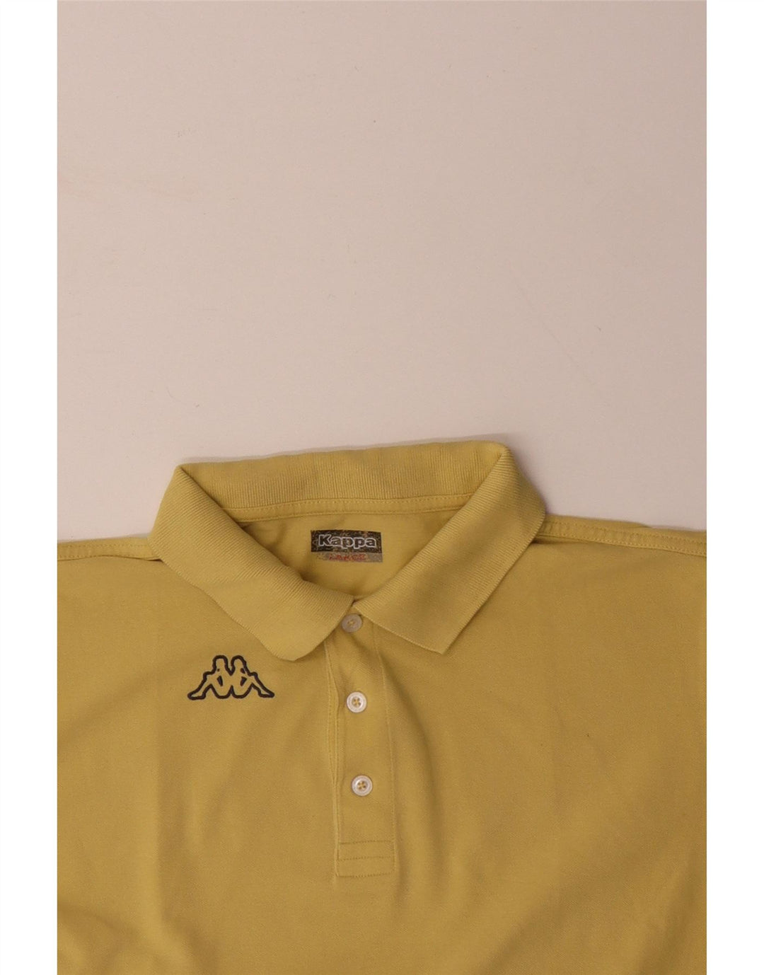 KAPPA Herren Poloshirt Large Gelb