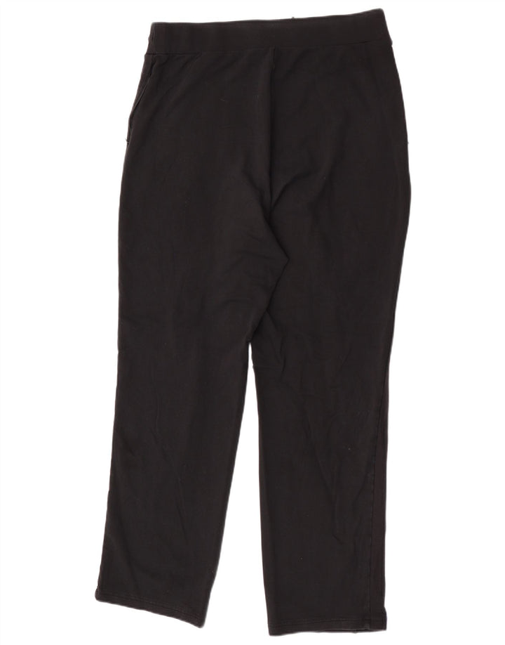 Marks & Spencer Damen-Trainingshose, UK-Größe 44, Größe L, Schwarz, Baumwolle