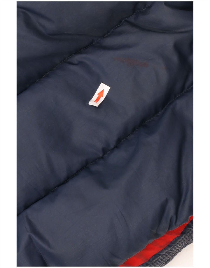 Tommy Hilfiger Herren Wattierte Jacke UK 44 2XL Marineblau Polyester