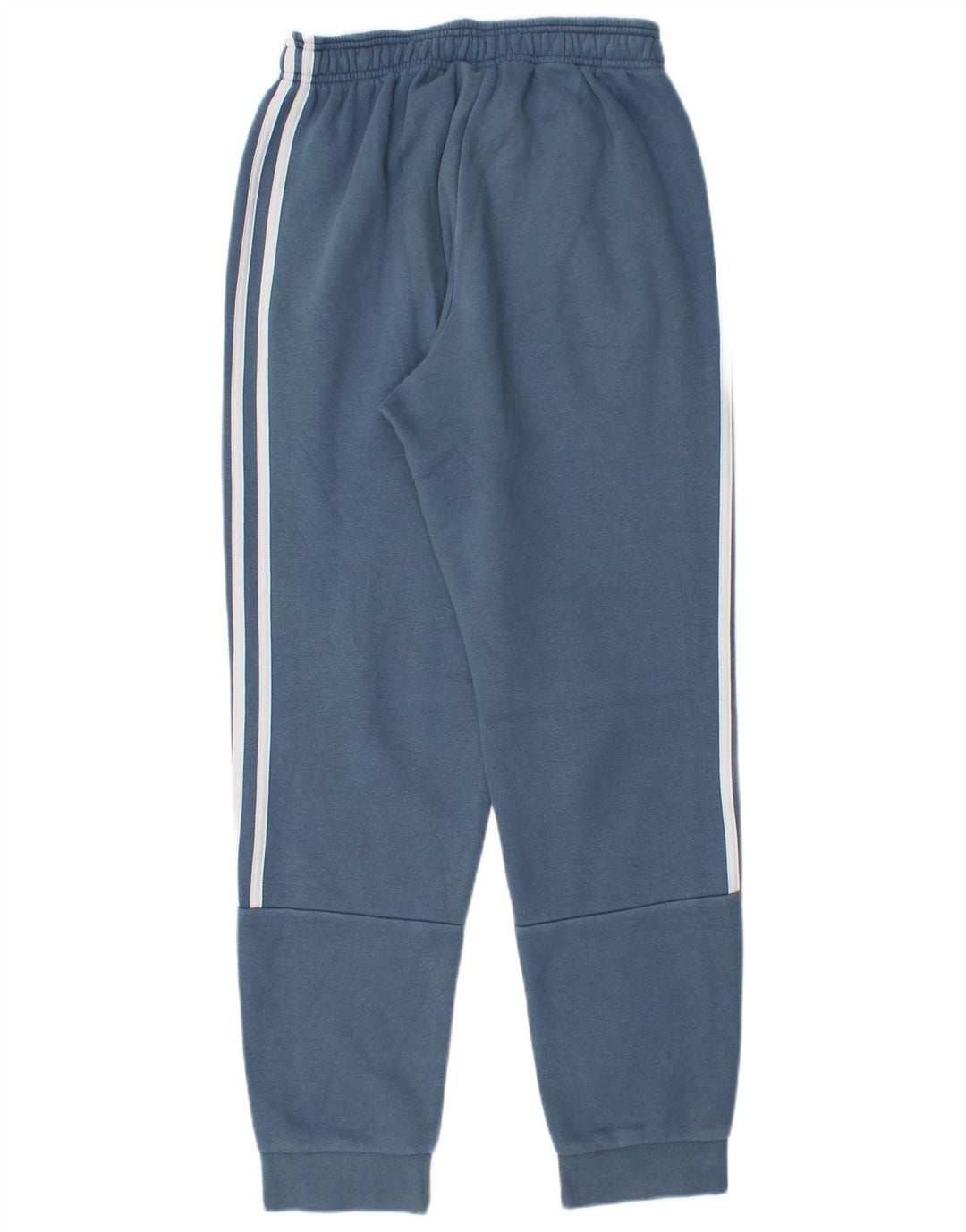 Adidas Herren-Trainingshose, Jogginghose, klein, aus blauer Baumwolle