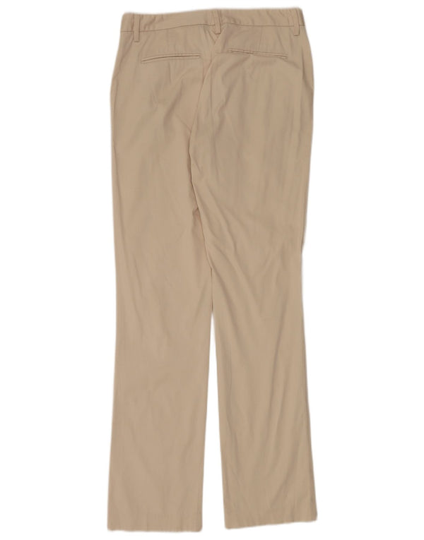 Massimo Dutti Damen gerade Anzughose EU 38 Small W28 L34 Off White