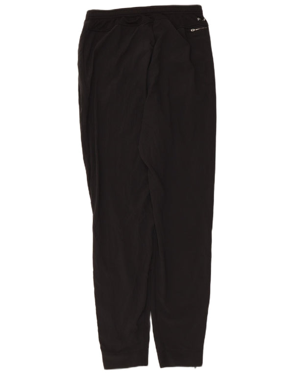 Nike Mens Dri Fit Tracksuit Trousers Joggers Medium Black Polyester