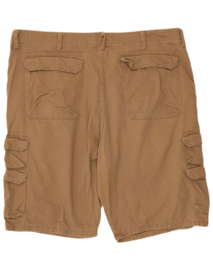 Wrangler Herren Cargoshorts W42 2XL Braune Baumwolle