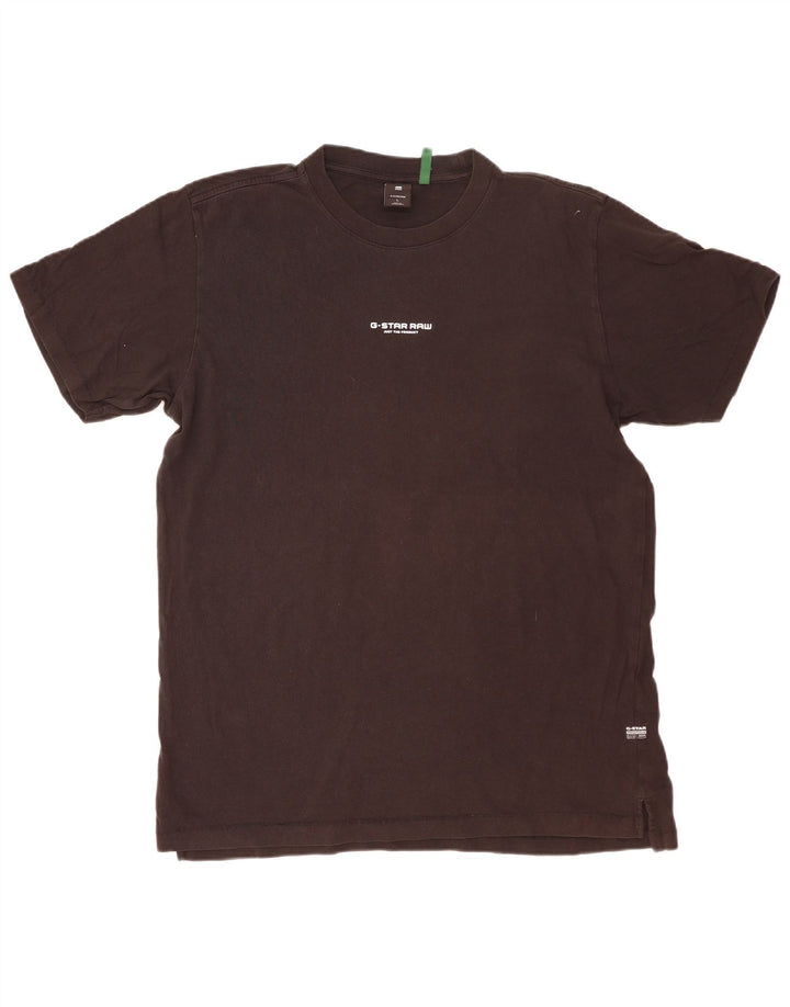 G-Star Herren T-Shirt Top Large Schwarz Baumwolle