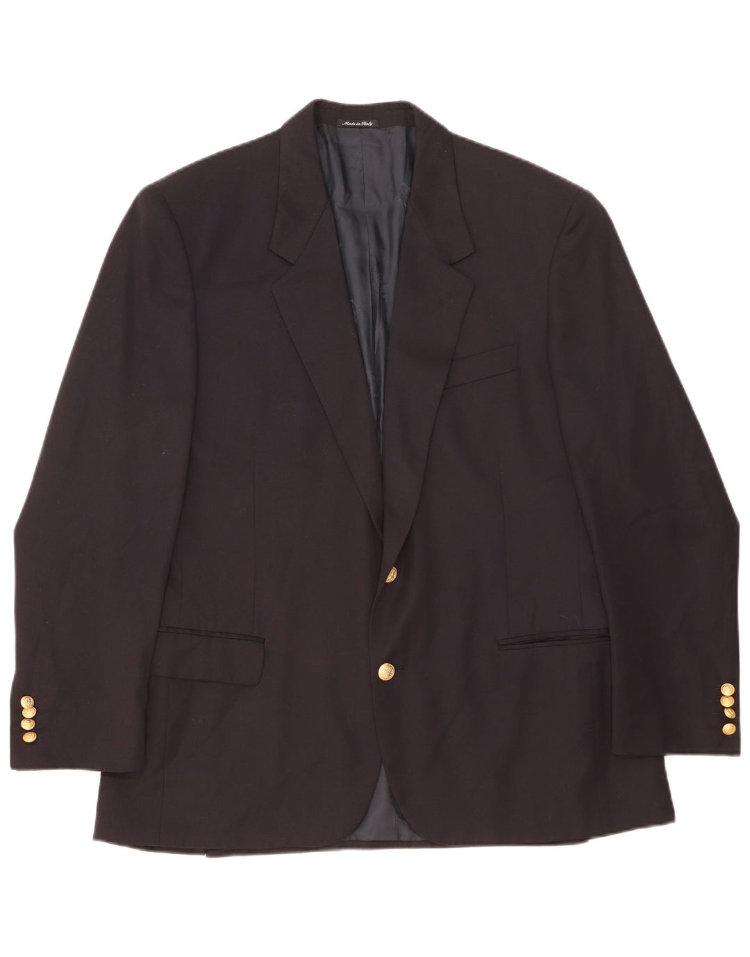 Paul & Shark Herren 2-Knopf-Blazerjacke IT 54 2XL Marineblaue Schurwolle
