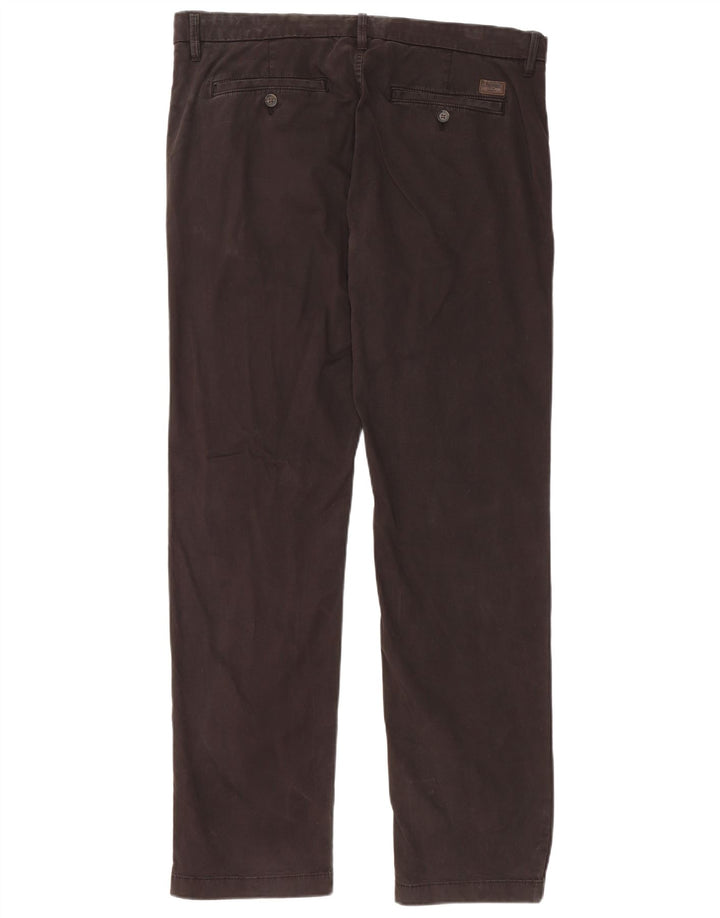TIMBERLAND Gerade Chino-Hose für Damen, W36, L34, schwarze Baumwolle