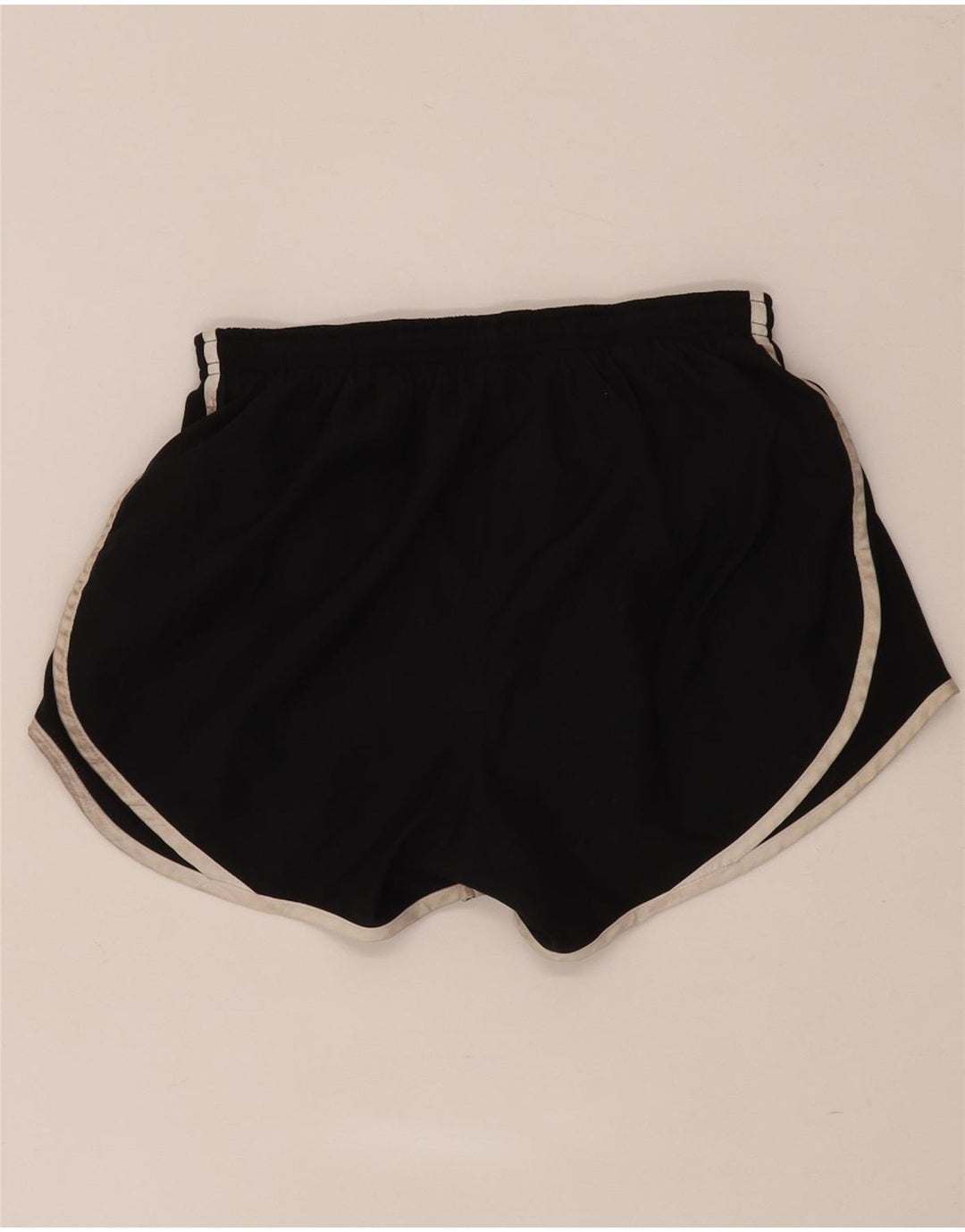 Nike Damen Dri Fit Sport Shorts UK 10 Small Schwarz Polyester
