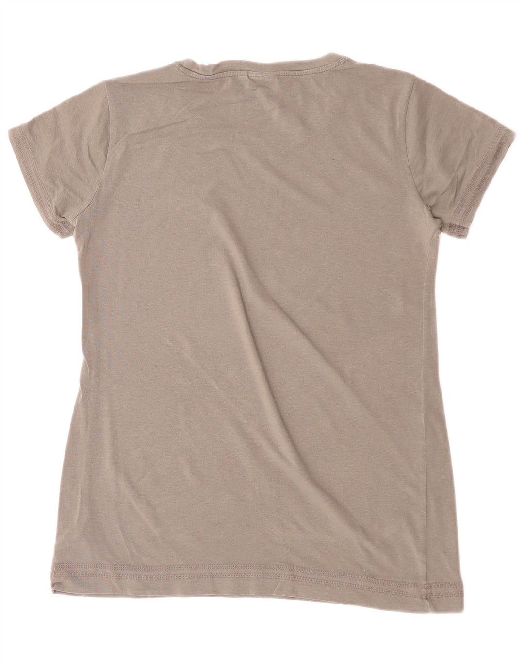 CONVERSE Damen Grafik T-Shirt Top UK 18 XL Grau Baumwolle