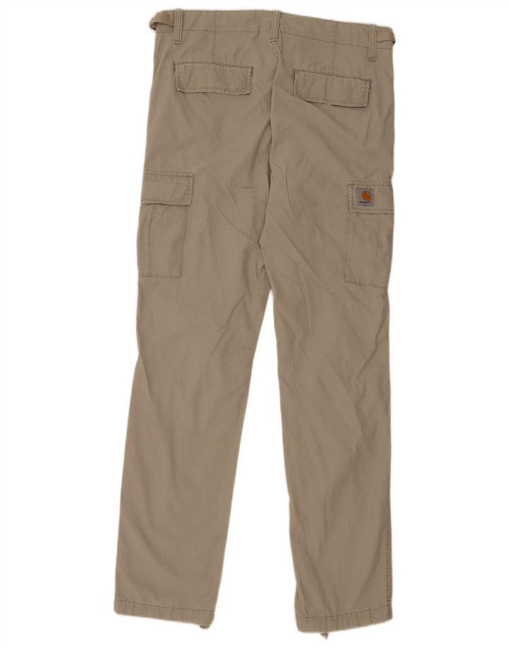 Carhartt Herren gerade Cargohose W29 L32 graue Baumwolle