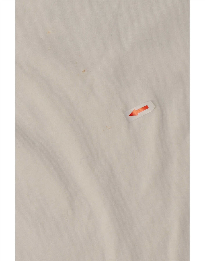 Nike Herren-T-Shirt mit Grafik, mittelweiße Baumwolle