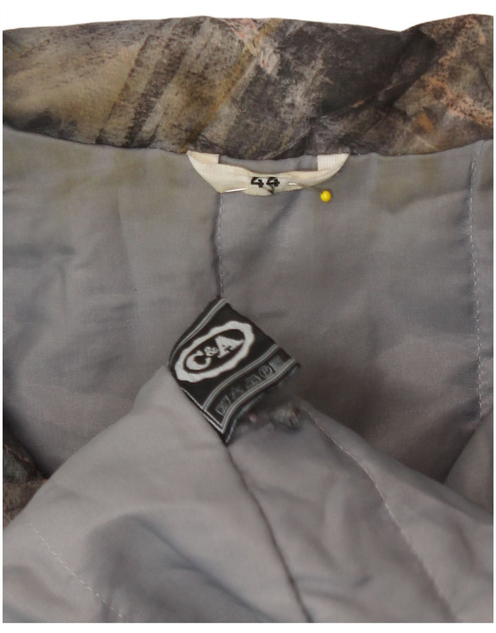 C&A Damen Windjacke mit abstraktem Muster IT 44 Medium Mehrfarbig