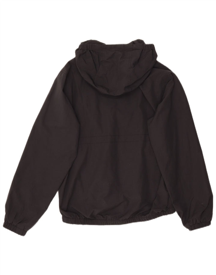 LYLE & SCOTT Bomberjacke mit Kapuze für Jungen, 14–15 Jahre, schwarze Baumwolle