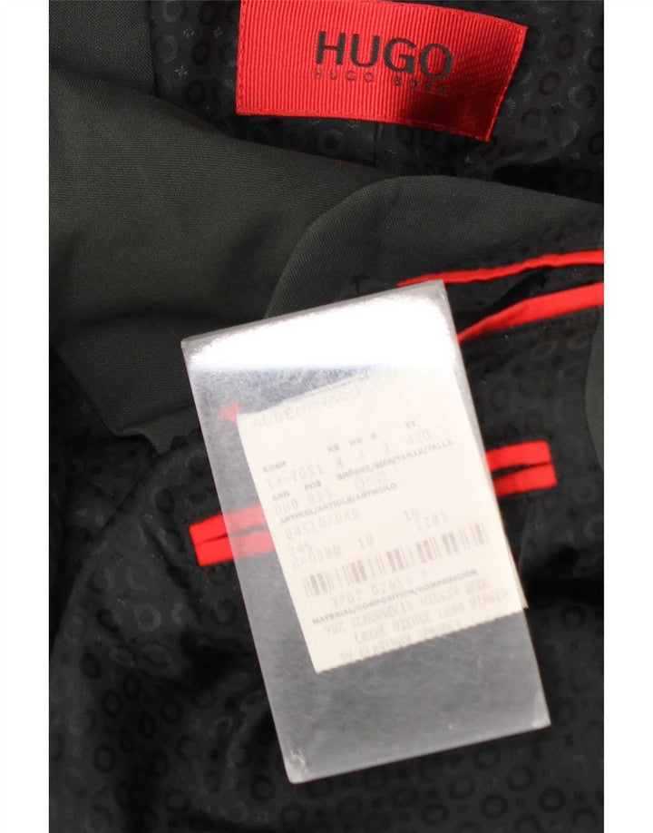 Hugo Boss Herren-Blazer mit 2 Knöpfen, EU 52, XL, graue Wolle