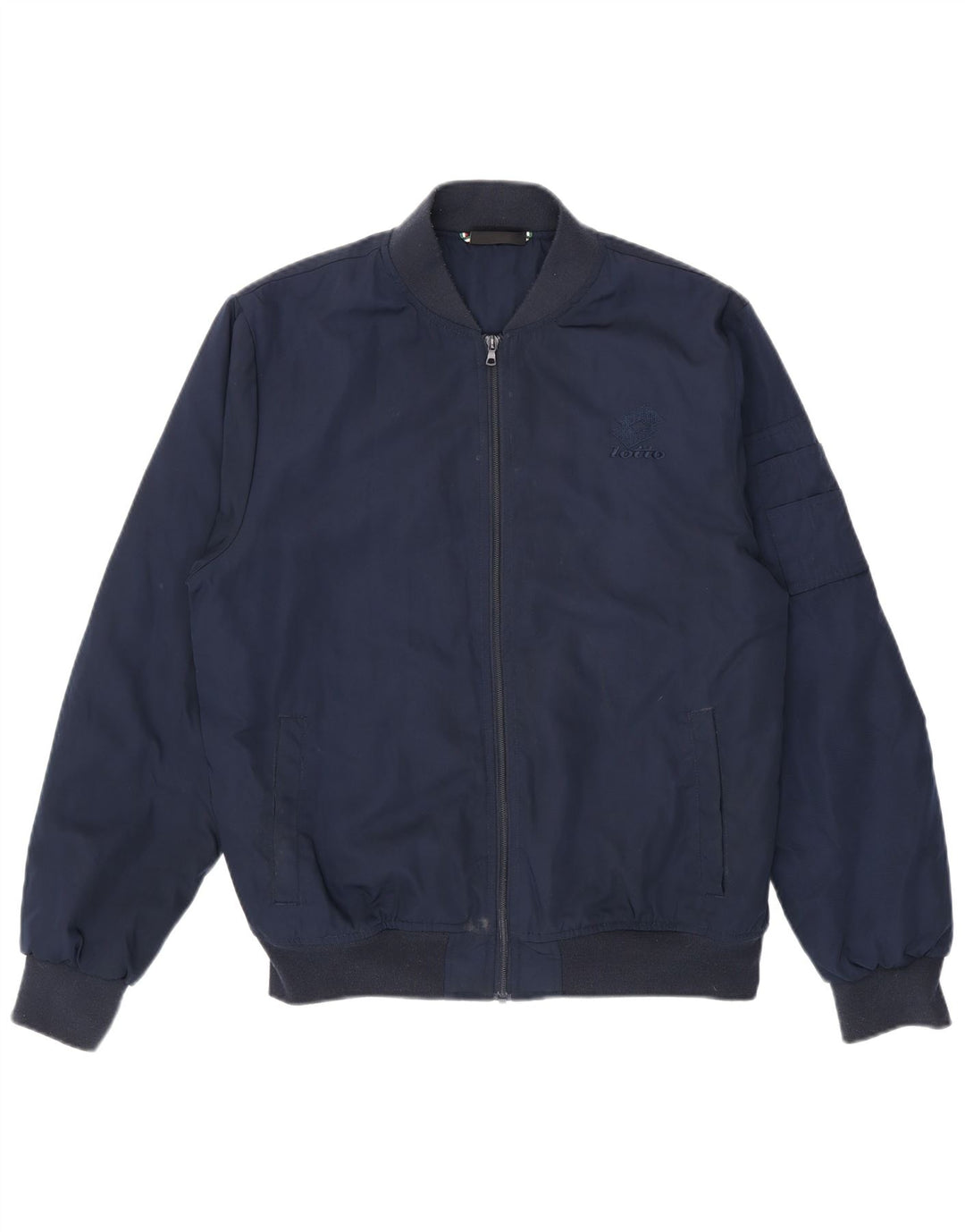 Lotto Herren Bomberjacke UK 38 Medium Marineblau Polyester