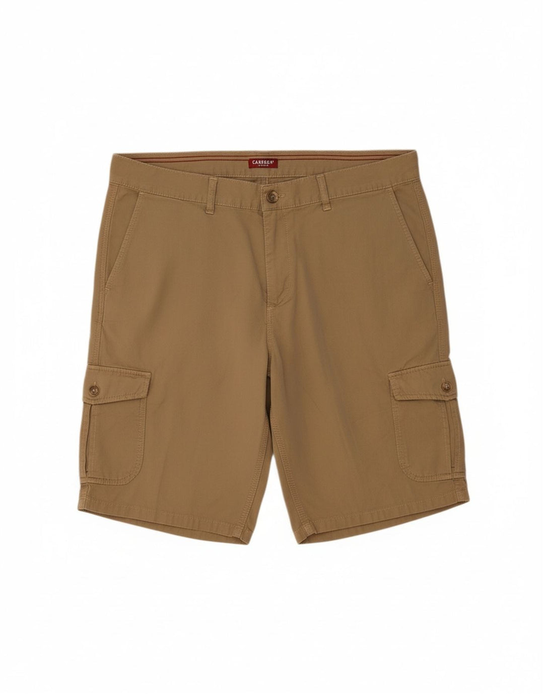 CARRERA Mens Cargo Shorts W36 Large Beige Cotton