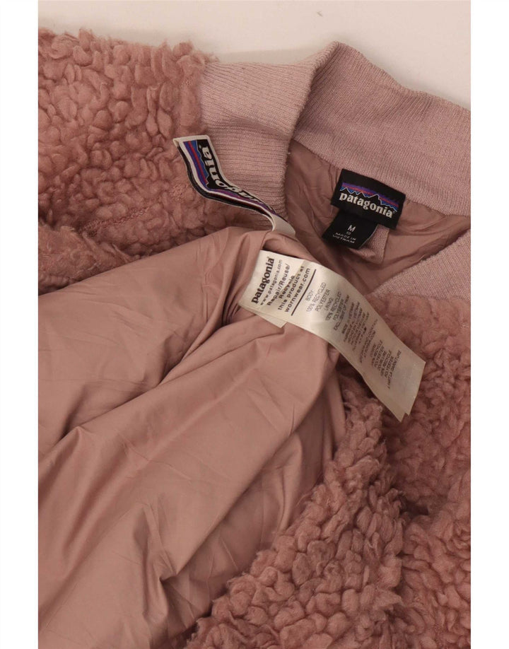 Patagonia Fleecejacke für Mädchen, 9–10 Jahre, mittelrosa, Polyester